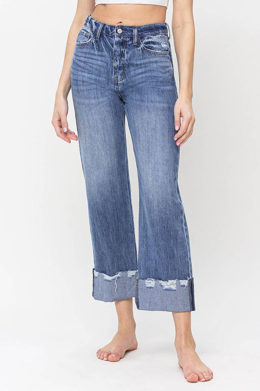 HIGH RISE DAD JEANS