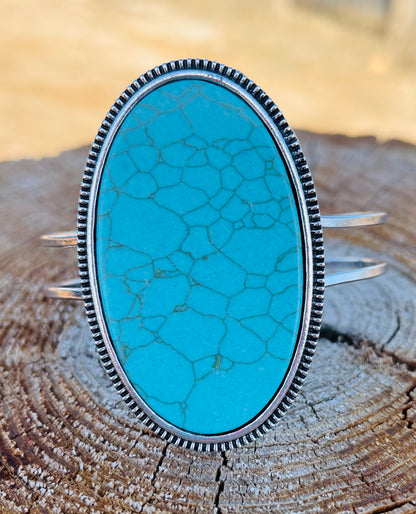 TURQUOISE OVAL